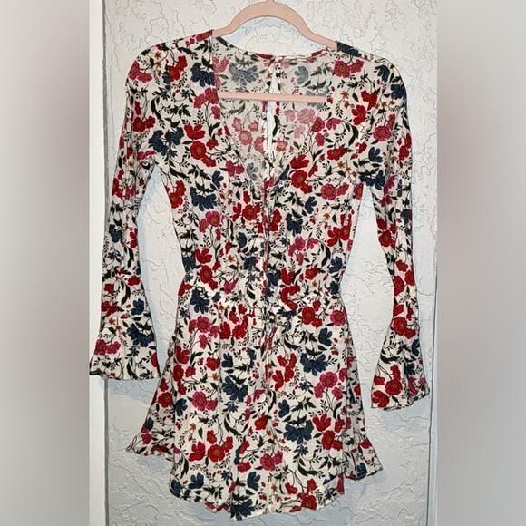 American Eagle Outfitters Pants - American Eagle Outfitters Floral Romper